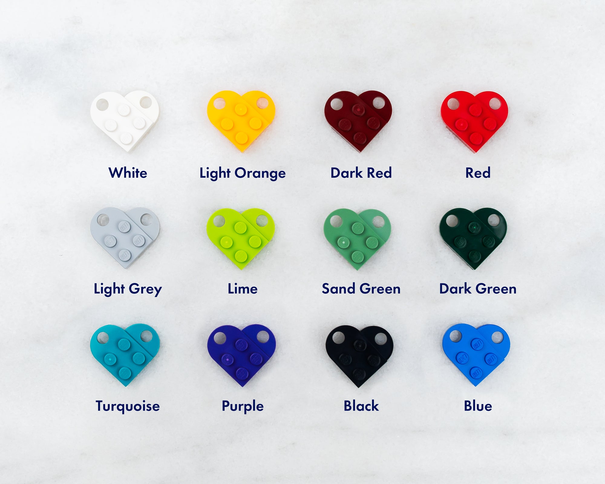 Lego Heart Necklace - StudBee